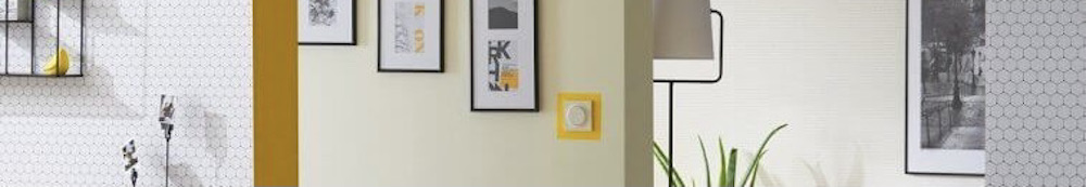 photo of a home decorated with different shades in a yellow colour palette